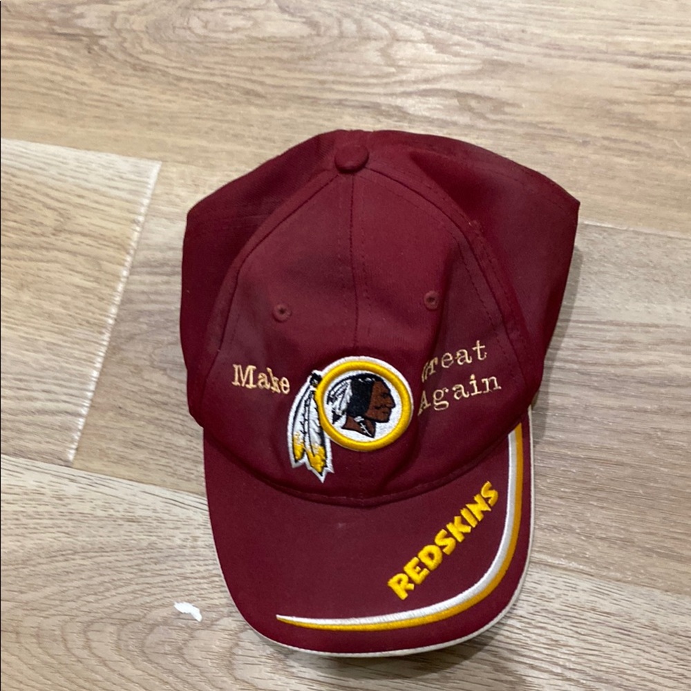 NFL Burgundy Kids Cap with Embroidered Logo